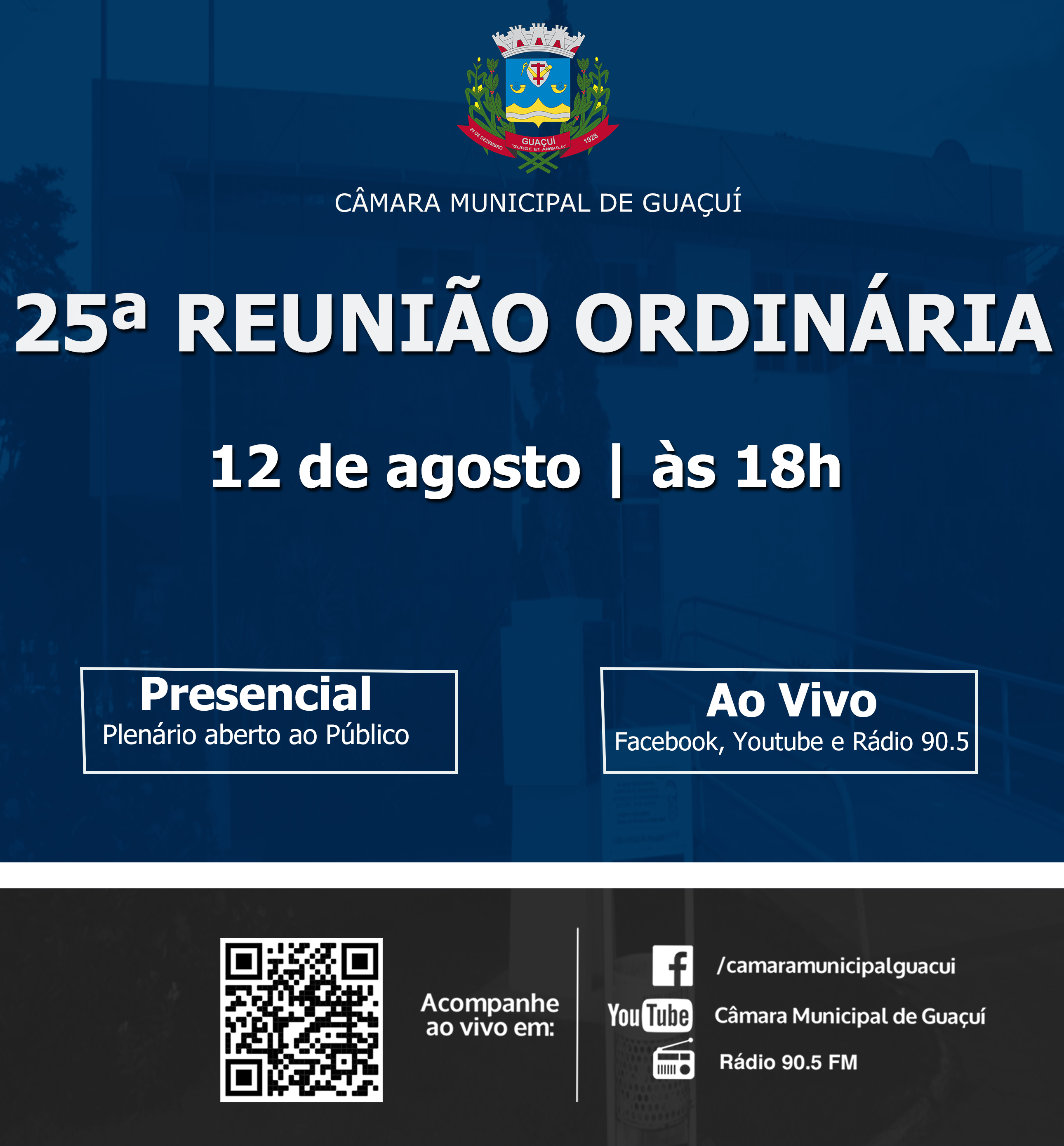 25ª REUNIÃO ORDINÁRIA.